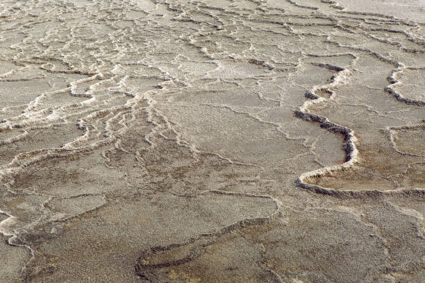 istock abstract white background with stone outer ripples of calcium in Pamukkale 1163687429