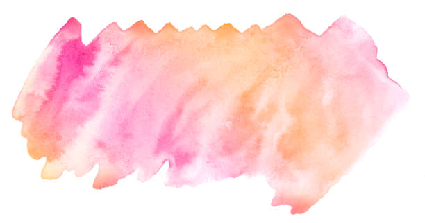 istock Multicolor watercolor in pastel tones. Isolated place with divorces and borders. Frame with copy space for text. 1163690575