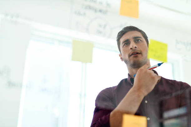 istock The goal is to come up with bright ideas 1163695544