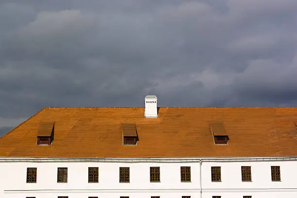 tiled roof