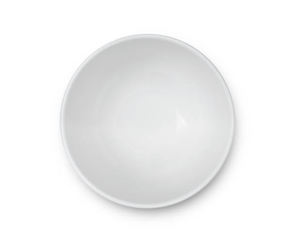 istock top view of empty white bowl isolated 1163707188