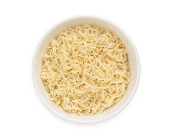 istock Instant noodles in ceramic bowl, 1163707393