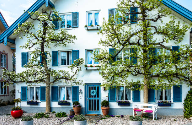 old town of diessen at the ammersee lake - germany - photo