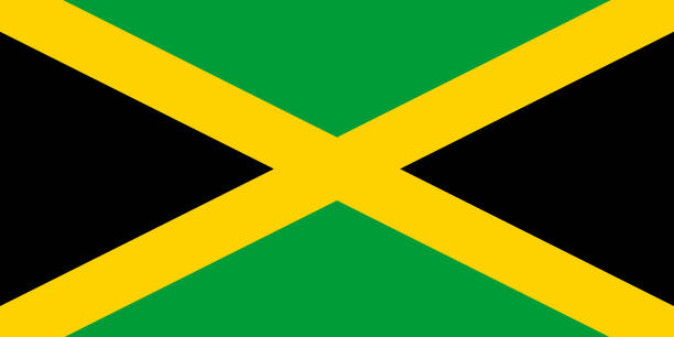 istock Jamaica vector flag. National symbol of Jamaica 1163723418