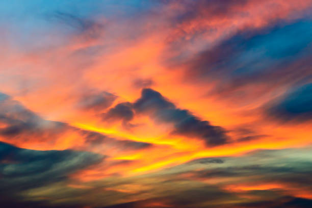 istock Sunset and stormy clouds over fields and hills in Pieniny Mountains, Poland 1163724668