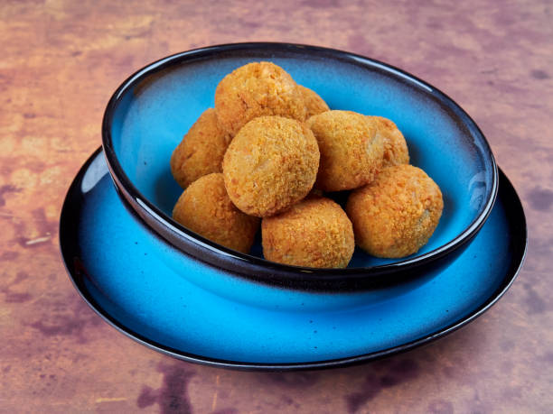 istock Meat-stuffed, breaded and fried olives Ascolana Olives 1163725016