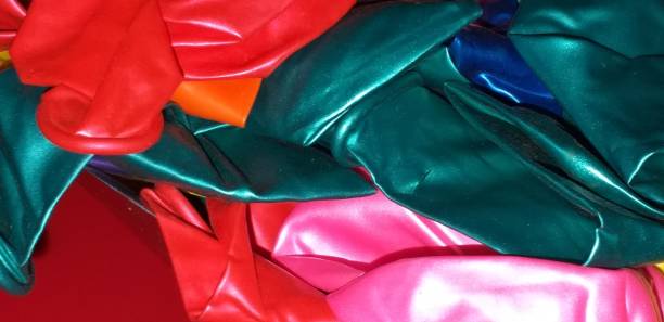istock Colorful balloons for a birthday party 1163729655