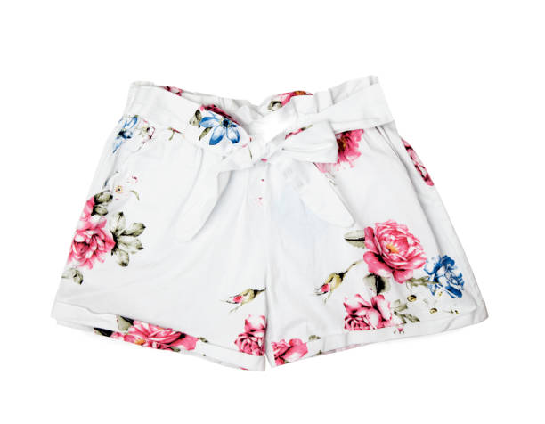 istock Female shorts isolated on white background 1163730520