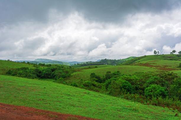 istock Beautiful green mountains of Vagamon 1163735701