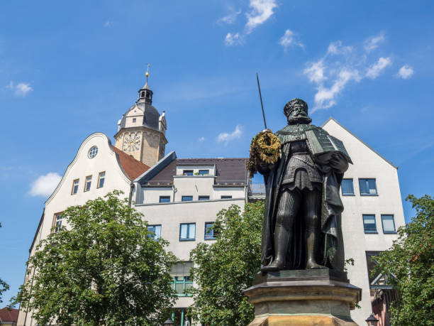 monument of hanfried in jena