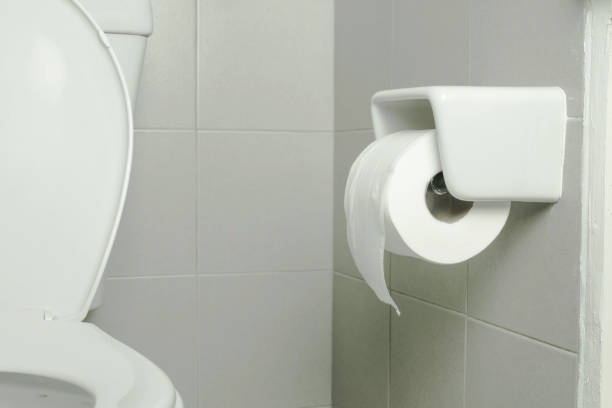 istock close up toilet paper in bathroom 1163741393