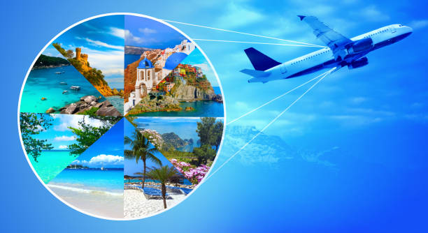 istock Collage from views of the Caribbean beaches 1163746763