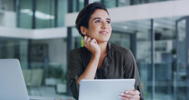 istock She can already envision her success 1163754493
