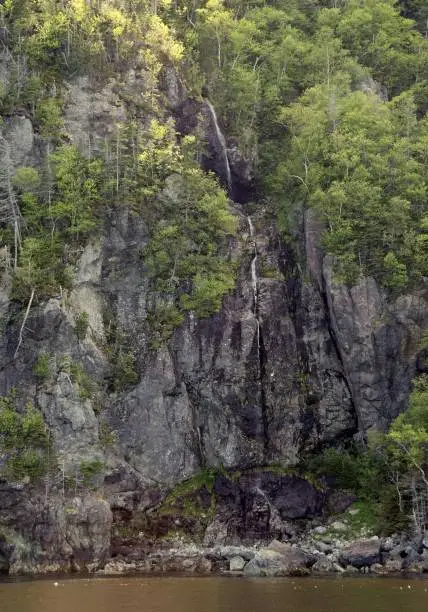 Photo of Lookout Hills waterfall, Gros Morne National Park