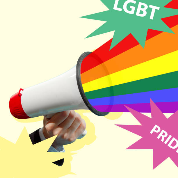 istock Modern design. Contemporary art collage. LGBT concept. 1163755181