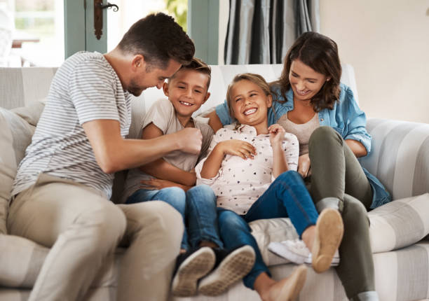 istock Tickles and giggles put the heart into a home 1163760078