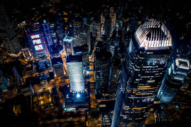 istock View of the Hong Kong at night 1163760183