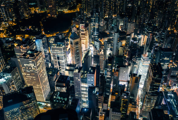 istock View of the Hong Kong at night 1163760185