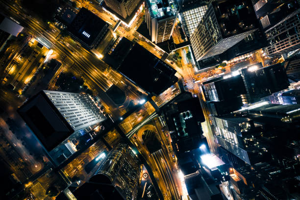 istock View of the Hong Kong at night 1163760188