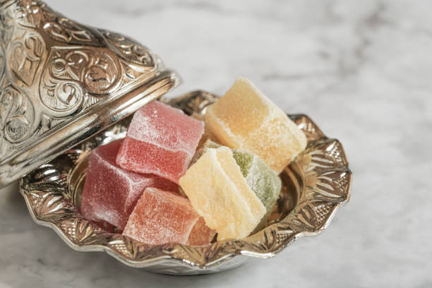 istock colorful turkish delights in a bowl 1163761604