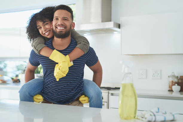 istock Housekeeping can be lots of fun 1163766290