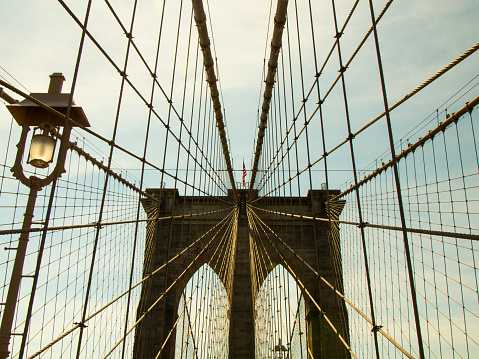 Brookly-Bridge in New York USA