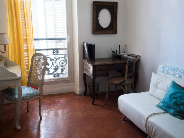 istock Study room in French Apartment 1163773460