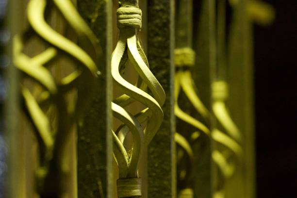 istock Series of iron curls 1163775963