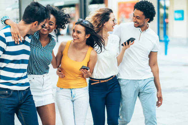 istock Young people and social media 1163785500
