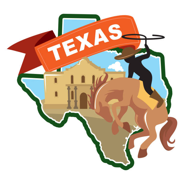 illustrations, cliparts, dessins animés et icônes de texas - texas blues