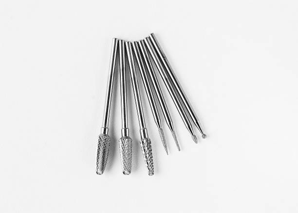 istock Dental drill. Carbide burs - Dental equipment. 1163797071