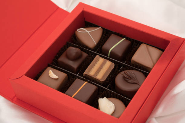 istock Luxury box of chocolates 1163799377