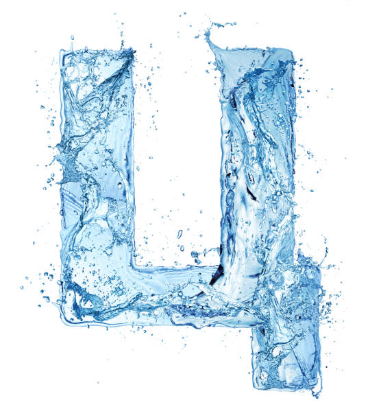 istock cyrillic letter made of water 1163804582