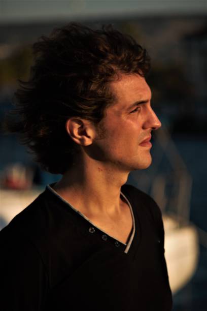 young man outdoors