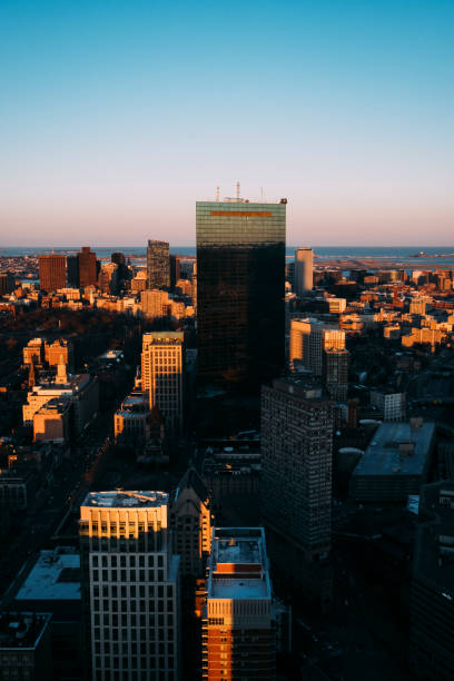 istock Top View of Boston - Massachusetts -USA 1163819461