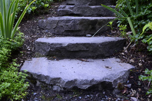 istock Close Up Of Stone Steps 1163819668