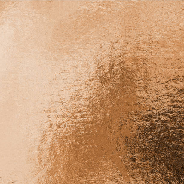 istock Copper foil shiny wrapping paper texture background for wall paper decoration element 1163827043