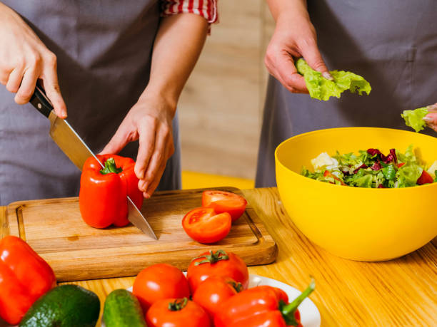 istock healthy diet cooking salad vegetables bell pepper 1163827716