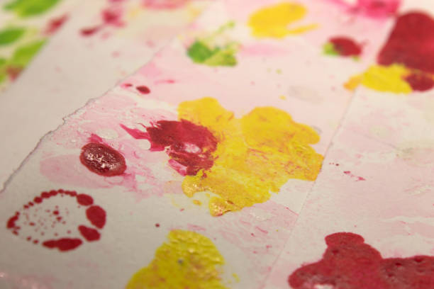 istock Red,Green and Yellow abstract background 1163844188