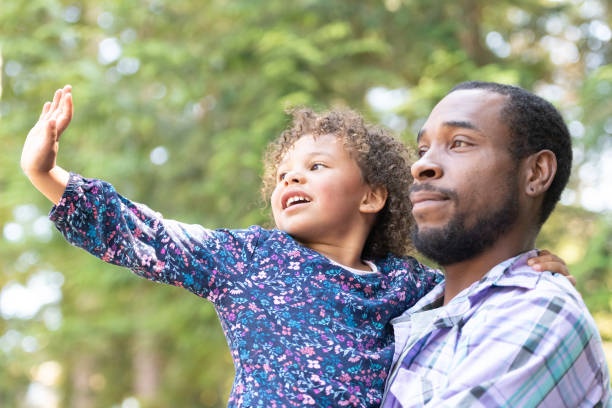 istock Father and daughter having fun together 1163850408