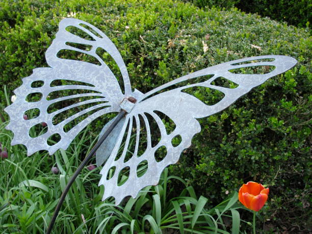 istock A Large Metal Butterfly 1163852711