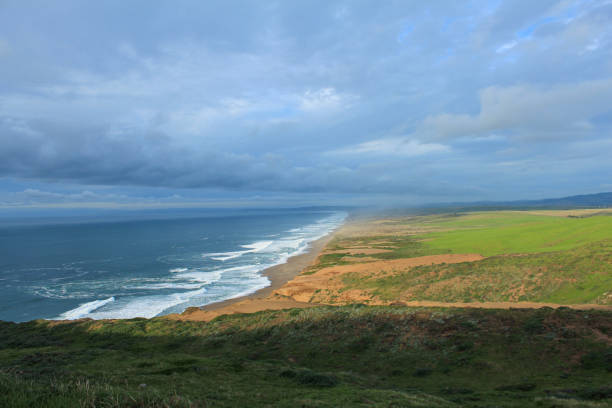 Sea, ocean, storm, sky