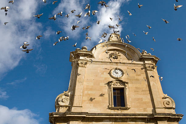 Church of St. Bartholomew the Apostle in the center of Gargur village on the island of Malta