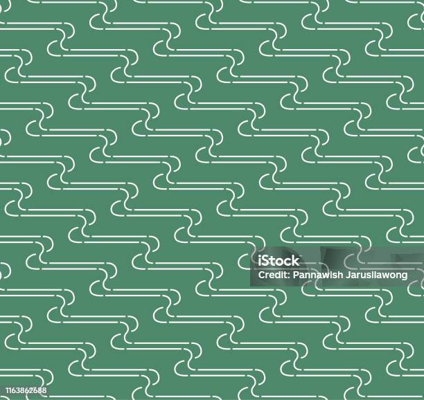 Japanese Square Pattern Japanese Square Grid Water Art Seamless Pattern Stock Illustration ...