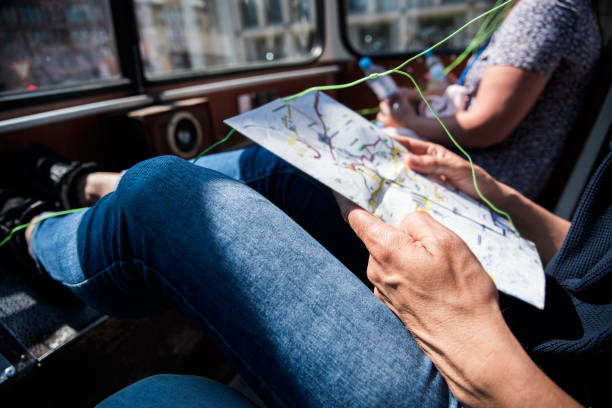 istock young man traveling on a tour bus 1163868811