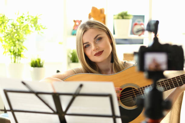 istock Social Media Learning Recording Musical Video 1163869584