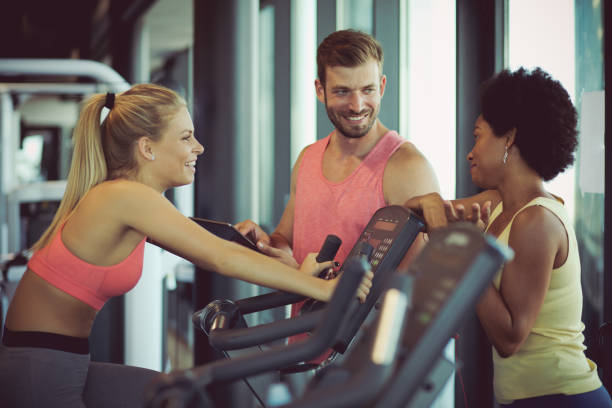 istock Fitness is better with friends. 1163872291