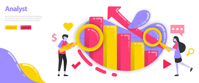 Increasing Analytic Analytical And Graphic Illustration Charts That Rise And Increase With ...