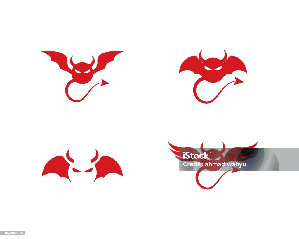 Devil Vector Stock Illustration - Download Image Now - Computer Graphic ...