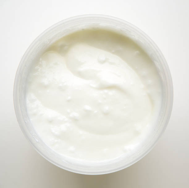 istock Fresh yogurt/Fresh yogurt food 1163896542